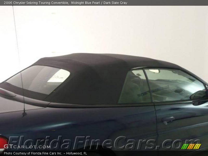 Midnight Blue Pearl / Dark Slate Gray 2006 Chrysler Sebring Touring Convertible
