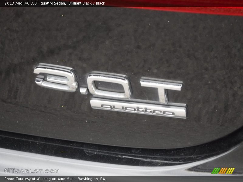 Brilliant Black / Black 2013 Audi A6 3.0T quattro Sedan