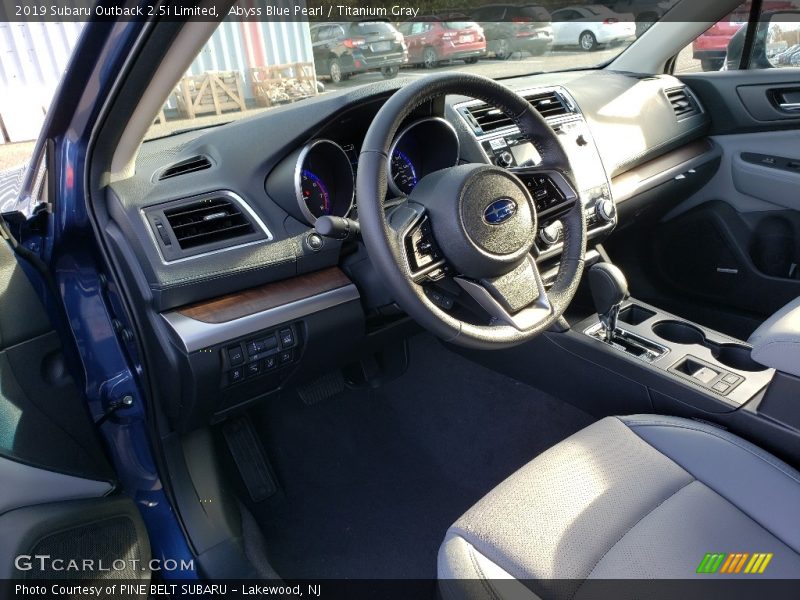 Abyss Blue Pearl / Titanium Gray 2019 Subaru Outback 2.5i Limited