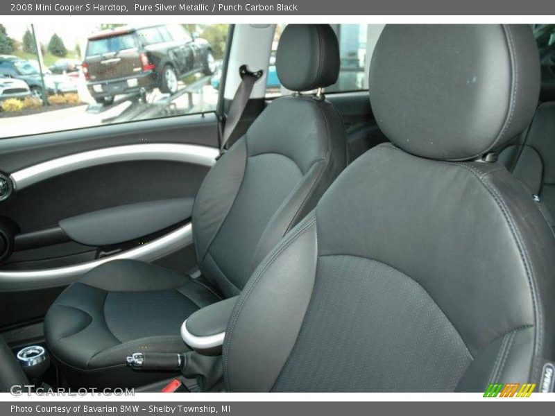 Pure Silver Metallic / Punch Carbon Black 2008 Mini Cooper S Hardtop