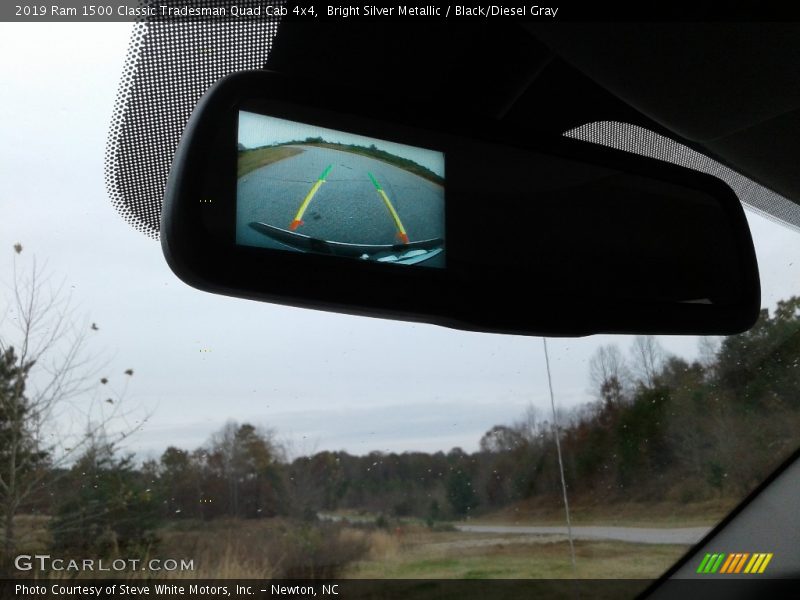 Bright Silver Metallic / Black/Diesel Gray 2019 Ram 1500 Classic Tradesman Quad Cab 4x4