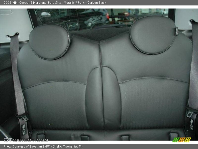 Pure Silver Metallic / Punch Carbon Black 2008 Mini Cooper S Hardtop