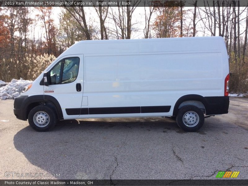  2019 ProMaster 2500 High Roof Cargo Van Bright White