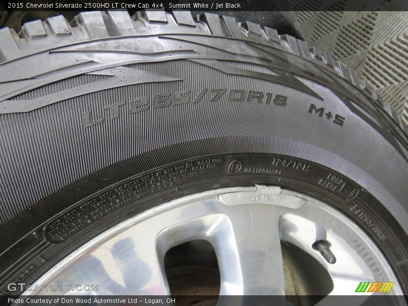 Summit White / Jet Black 2015 Chevrolet Silverado 2500HD LT Crew Cab 4x4