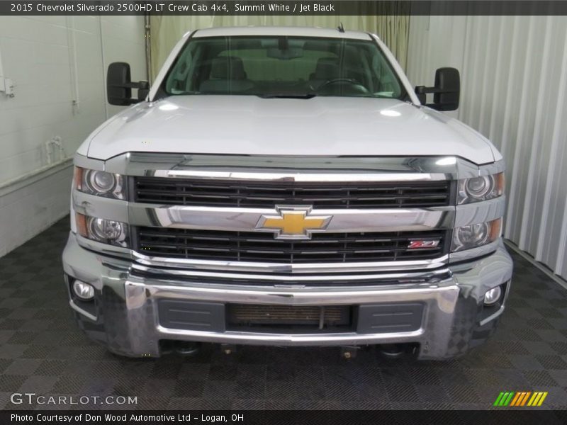 Summit White / Jet Black 2015 Chevrolet Silverado 2500HD LT Crew Cab 4x4