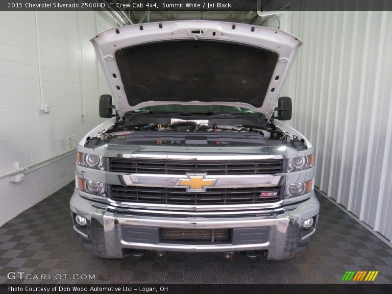 Summit White / Jet Black 2015 Chevrolet Silverado 2500HD LT Crew Cab 4x4