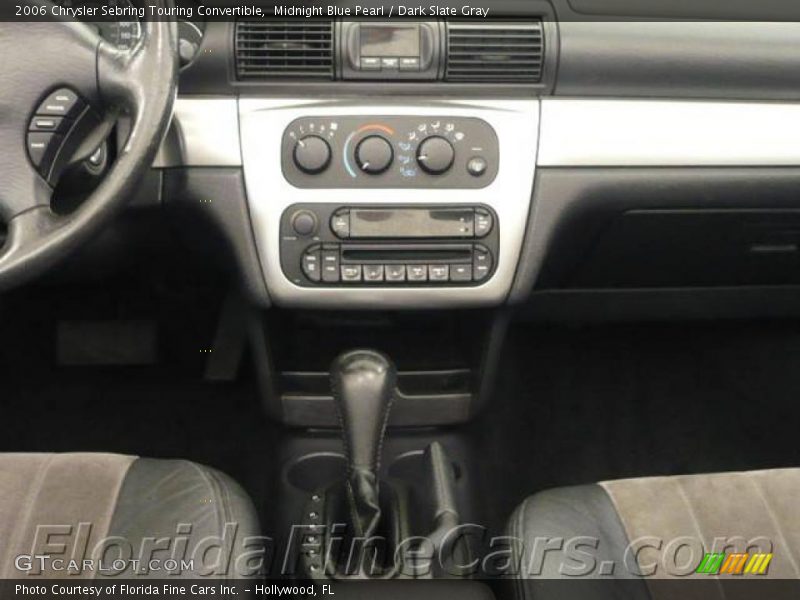 Midnight Blue Pearl / Dark Slate Gray 2006 Chrysler Sebring Touring Convertible