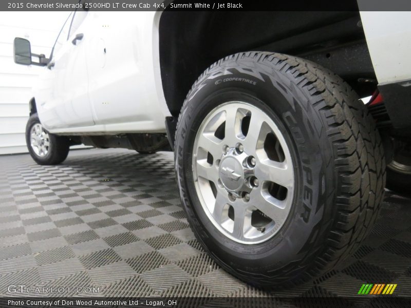 Summit White / Jet Black 2015 Chevrolet Silverado 2500HD LT Crew Cab 4x4