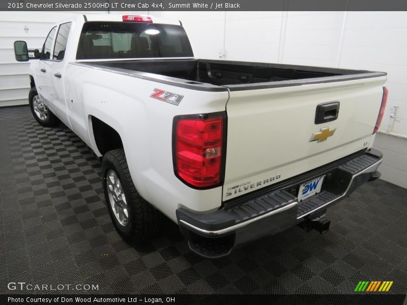 Summit White / Jet Black 2015 Chevrolet Silverado 2500HD LT Crew Cab 4x4