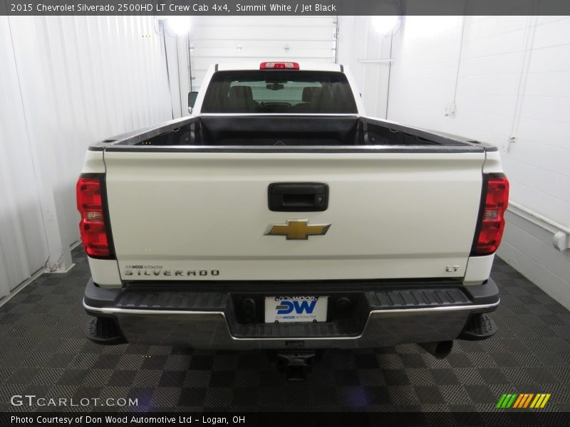 Summit White / Jet Black 2015 Chevrolet Silverado 2500HD LT Crew Cab 4x4