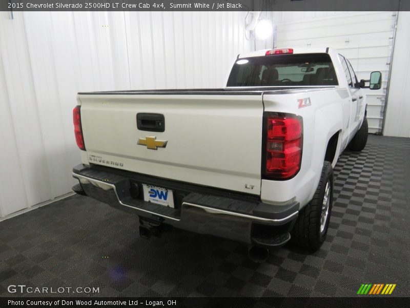 Summit White / Jet Black 2015 Chevrolet Silverado 2500HD LT Crew Cab 4x4
