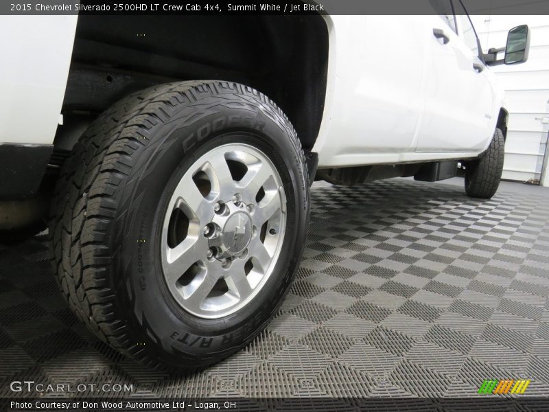 Summit White / Jet Black 2015 Chevrolet Silverado 2500HD LT Crew Cab 4x4