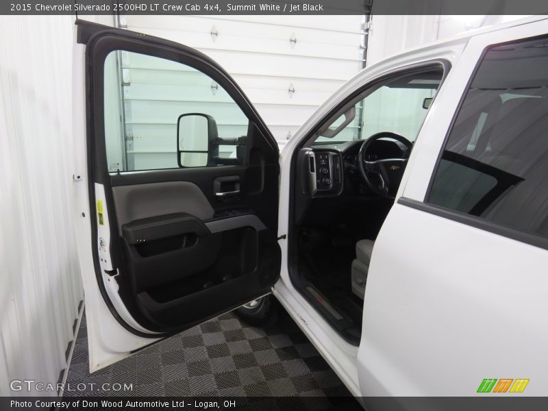 Summit White / Jet Black 2015 Chevrolet Silverado 2500HD LT Crew Cab 4x4