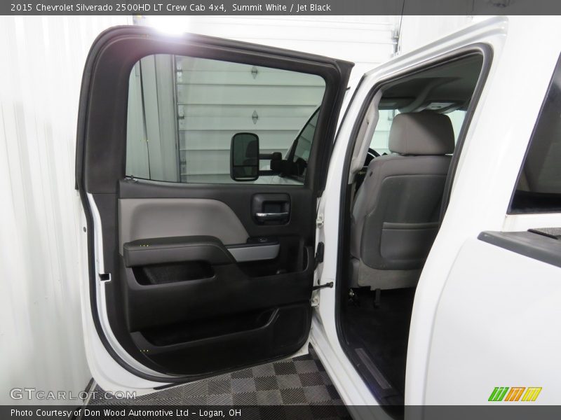 Summit White / Jet Black 2015 Chevrolet Silverado 2500HD LT Crew Cab 4x4
