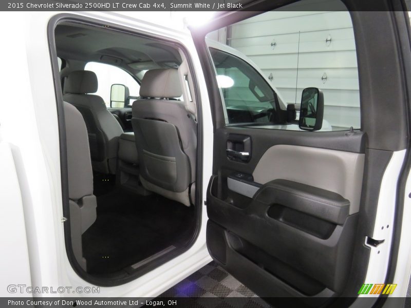 Summit White / Jet Black 2015 Chevrolet Silverado 2500HD LT Crew Cab 4x4