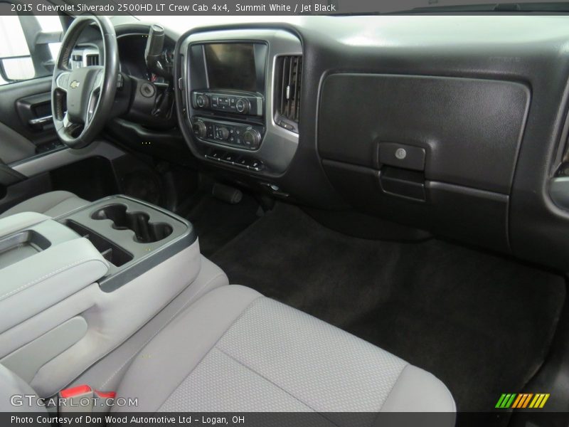 Summit White / Jet Black 2015 Chevrolet Silverado 2500HD LT Crew Cab 4x4