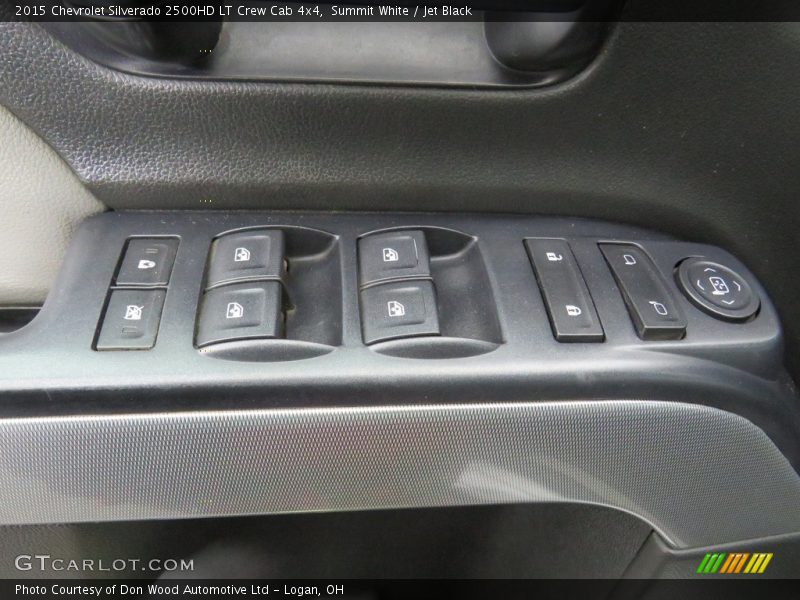 Summit White / Jet Black 2015 Chevrolet Silverado 2500HD LT Crew Cab 4x4