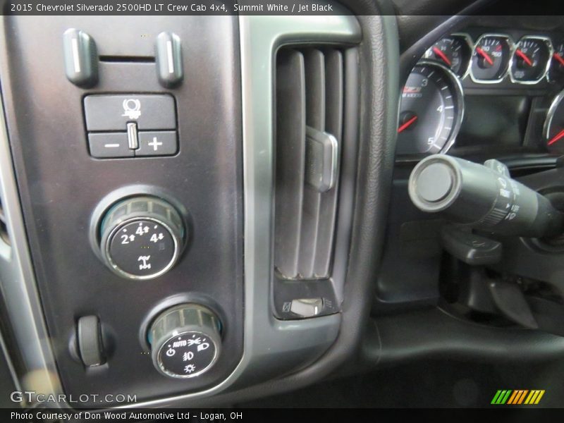 Summit White / Jet Black 2015 Chevrolet Silverado 2500HD LT Crew Cab 4x4