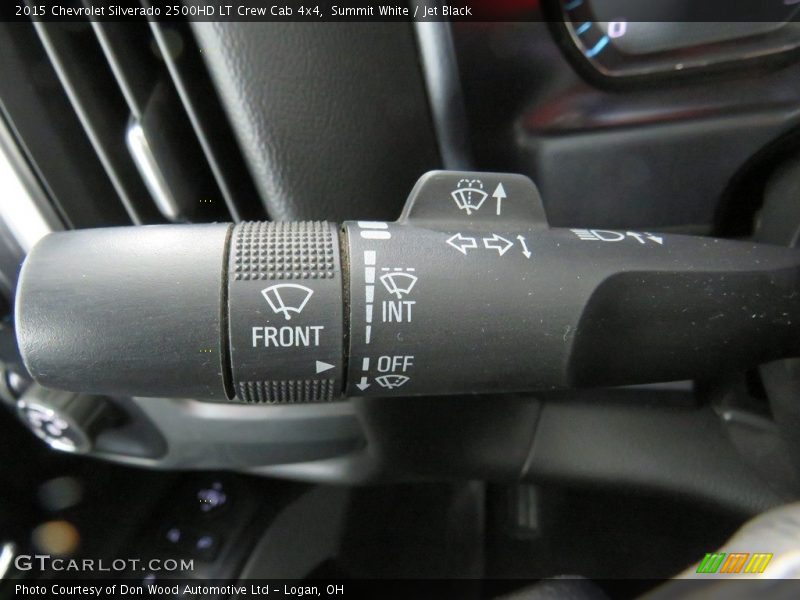 Summit White / Jet Black 2015 Chevrolet Silverado 2500HD LT Crew Cab 4x4