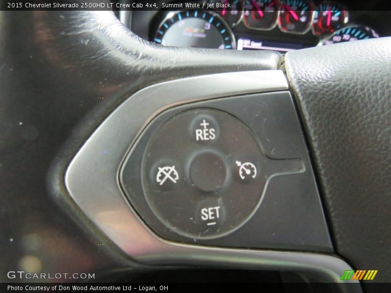 Summit White / Jet Black 2015 Chevrolet Silverado 2500HD LT Crew Cab 4x4