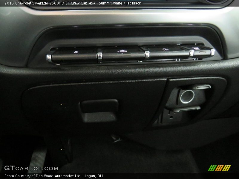 Summit White / Jet Black 2015 Chevrolet Silverado 2500HD LT Crew Cab 4x4