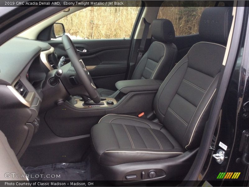 Ebony Twilight Metallic / Jet Black 2019 GMC Acadia Denali AWD