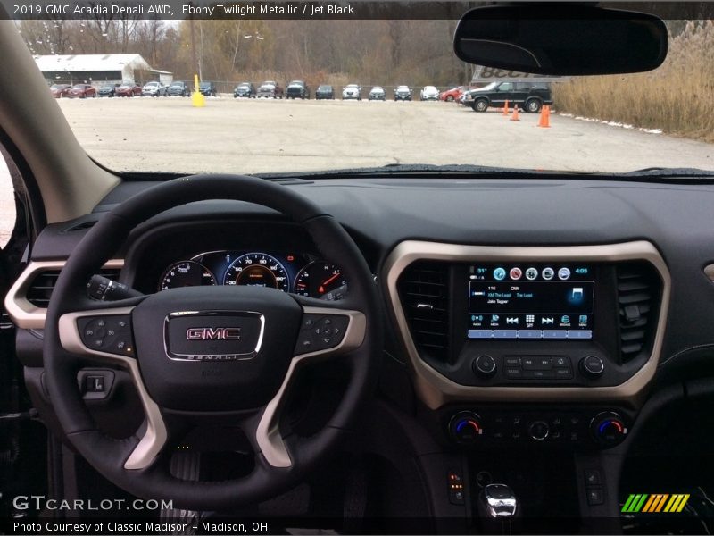 Ebony Twilight Metallic / Jet Black 2019 GMC Acadia Denali AWD
