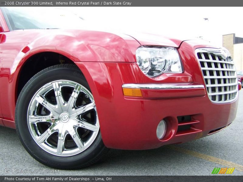 Inferno Red Crystal Pearl / Dark Slate Gray 2008 Chrysler 300 Limited