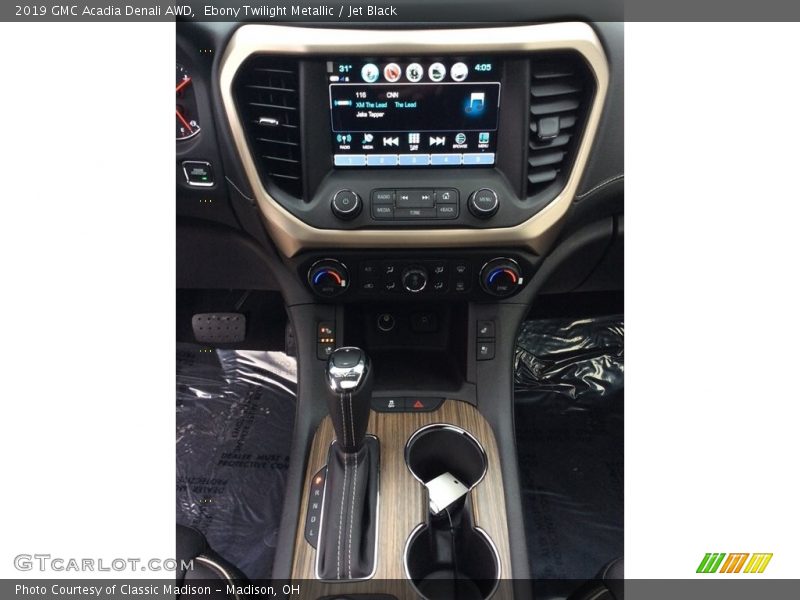 Ebony Twilight Metallic / Jet Black 2019 GMC Acadia Denali AWD