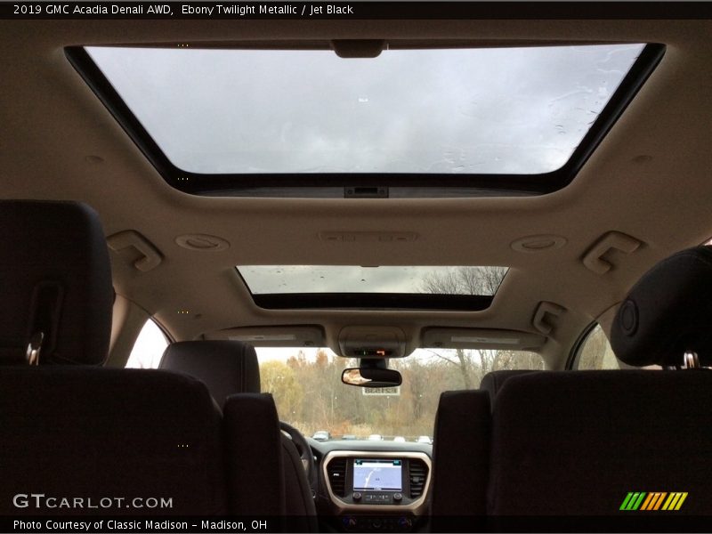 Ebony Twilight Metallic / Jet Black 2019 GMC Acadia Denali AWD