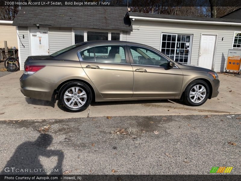 Bold Beige Metallic / Ivory 2008 Honda Accord LX-P Sedan