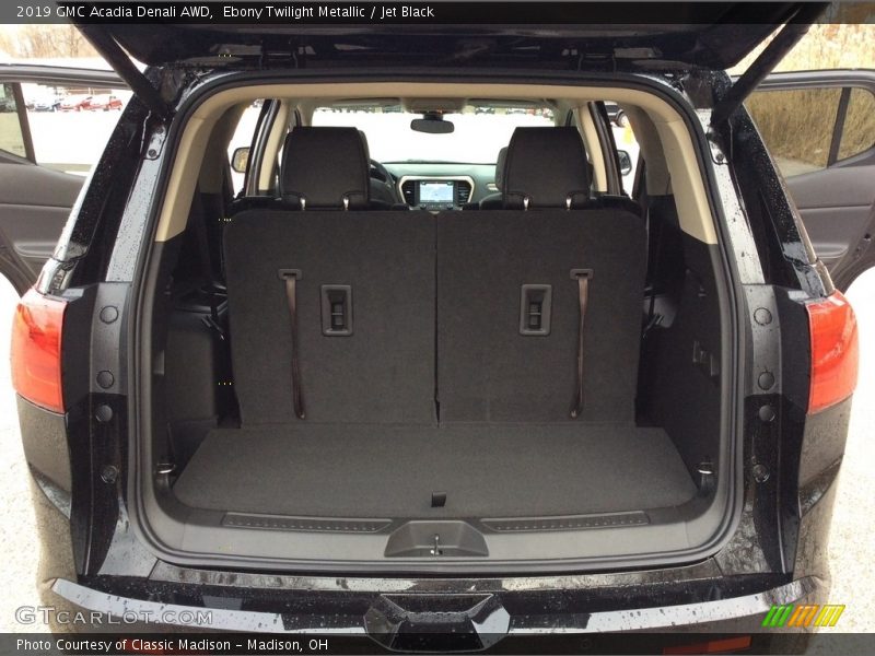 Ebony Twilight Metallic / Jet Black 2019 GMC Acadia Denali AWD