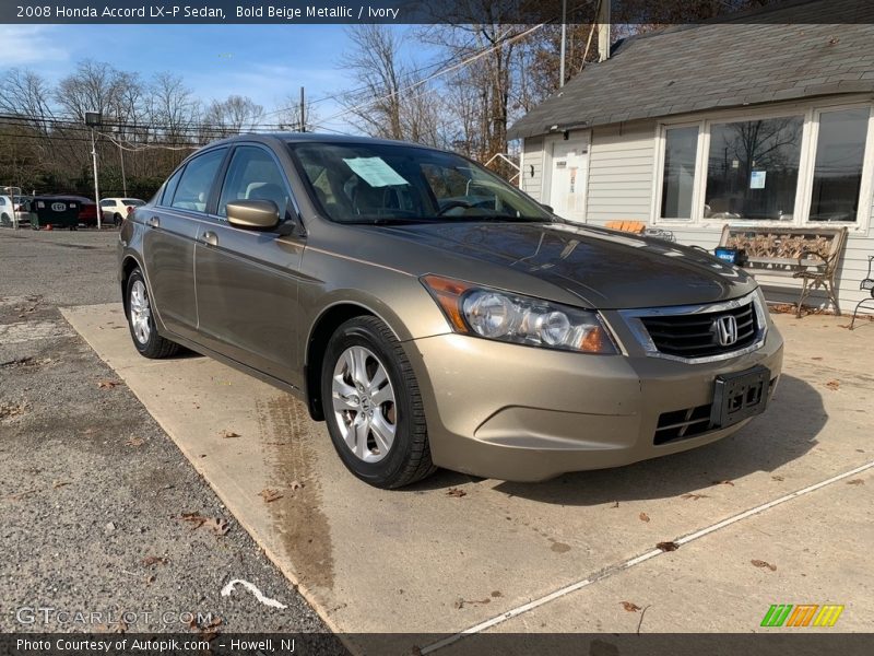 Bold Beige Metallic / Ivory 2008 Honda Accord LX-P Sedan