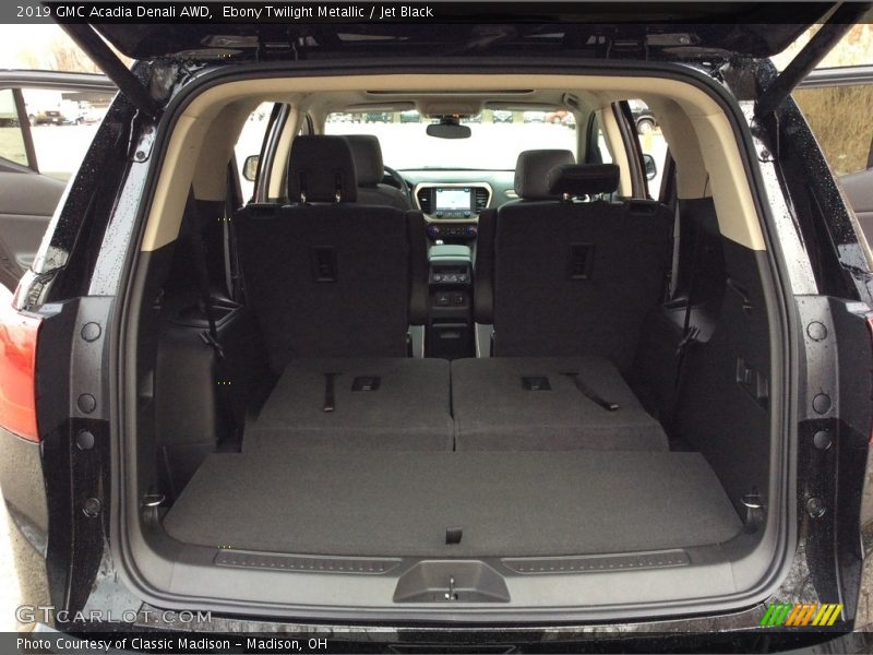 Ebony Twilight Metallic / Jet Black 2019 GMC Acadia Denali AWD