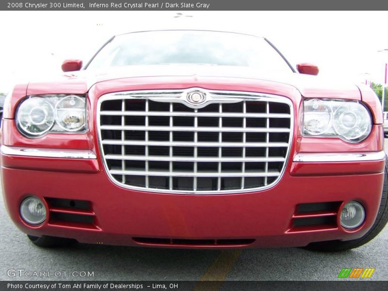 Inferno Red Crystal Pearl / Dark Slate Gray 2008 Chrysler 300 Limited