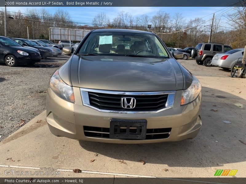 Bold Beige Metallic / Ivory 2008 Honda Accord LX-P Sedan