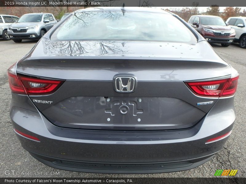 Modern Steel Metallic / Black 2019 Honda Insight LX