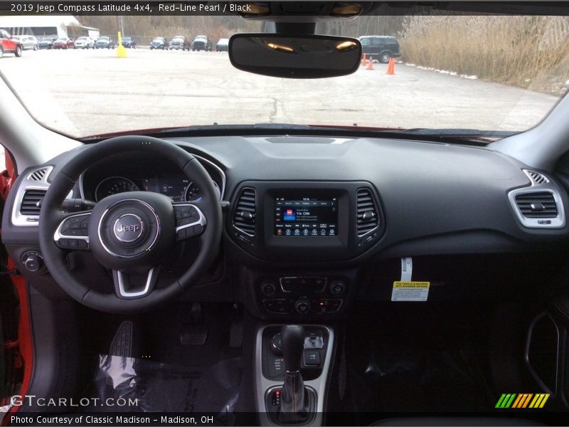 Red-Line Pearl / Black 2019 Jeep Compass Latitude 4x4