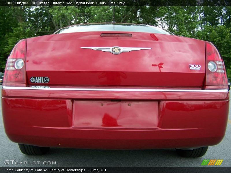 Inferno Red Crystal Pearl / Dark Slate Gray 2008 Chrysler 300 Limited