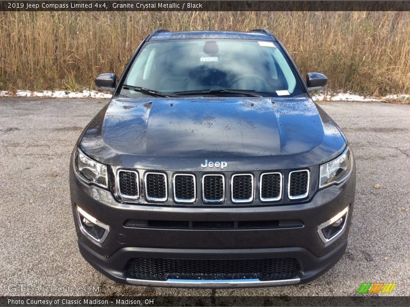 Granite Crystal Metallic / Black 2019 Jeep Compass Limited 4x4