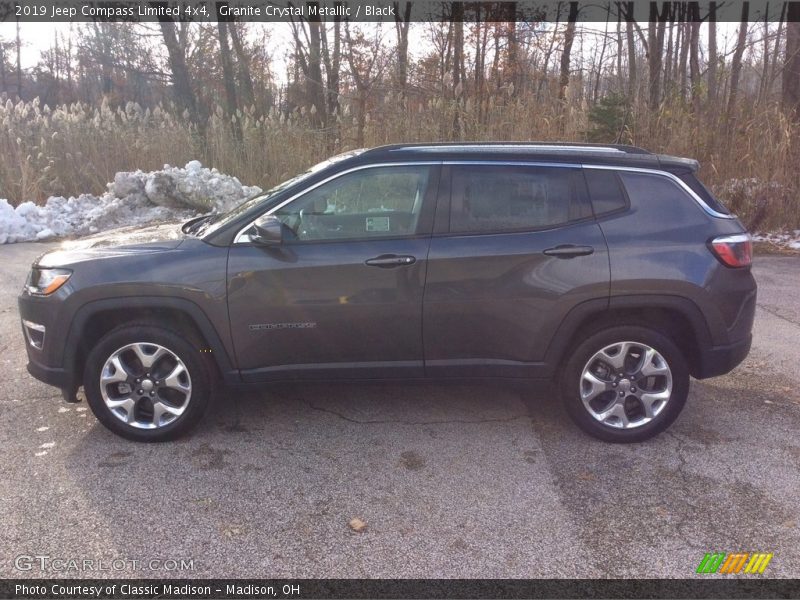 Granite Crystal Metallic / Black 2019 Jeep Compass Limited 4x4