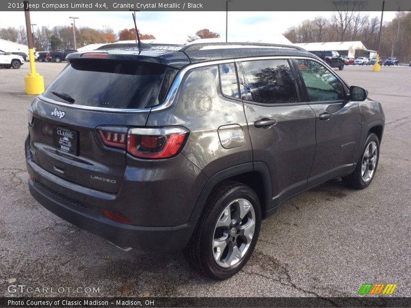 Granite Crystal Metallic / Black 2019 Jeep Compass Limited 4x4