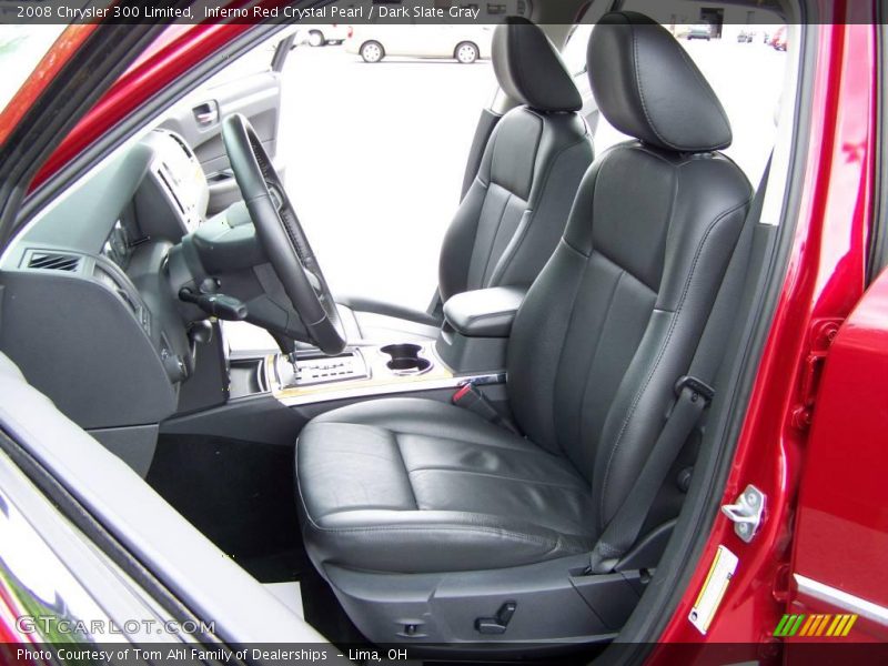 Inferno Red Crystal Pearl / Dark Slate Gray 2008 Chrysler 300 Limited