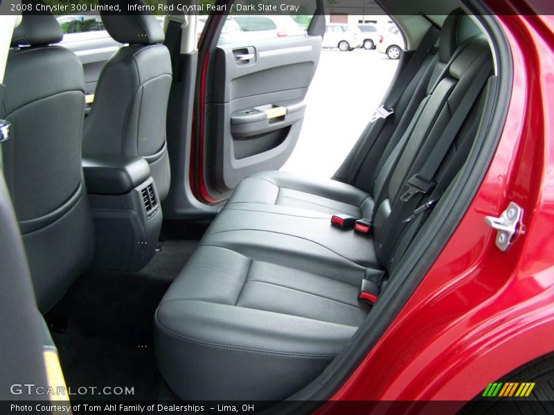Inferno Red Crystal Pearl / Dark Slate Gray 2008 Chrysler 300 Limited