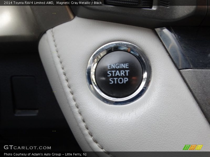 Magnetic Gray Metallic / Black 2014 Toyota RAV4 Limited AWD