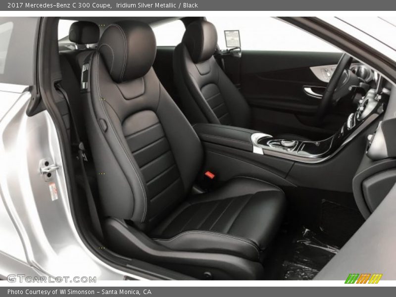 Iridium Silver Metallic / Black 2017 Mercedes-Benz C 300 Coupe