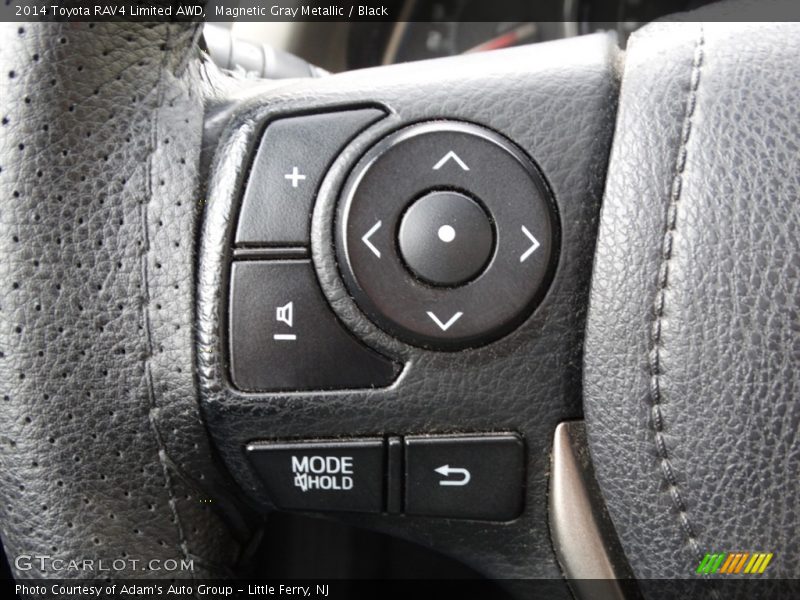 Magnetic Gray Metallic / Black 2014 Toyota RAV4 Limited AWD
