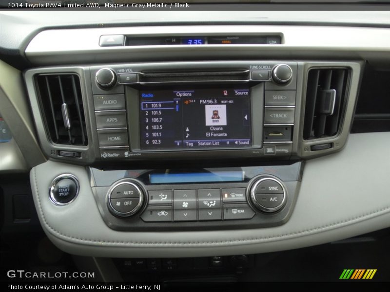 Magnetic Gray Metallic / Black 2014 Toyota RAV4 Limited AWD