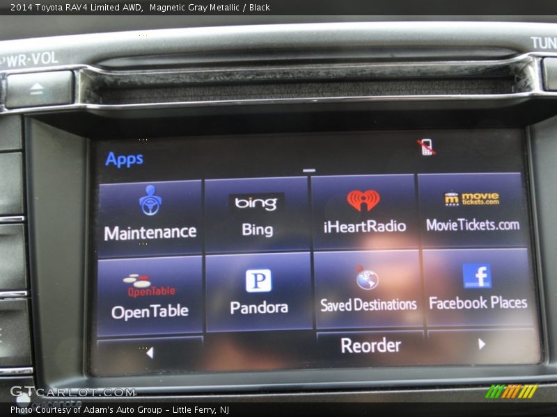 Magnetic Gray Metallic / Black 2014 Toyota RAV4 Limited AWD