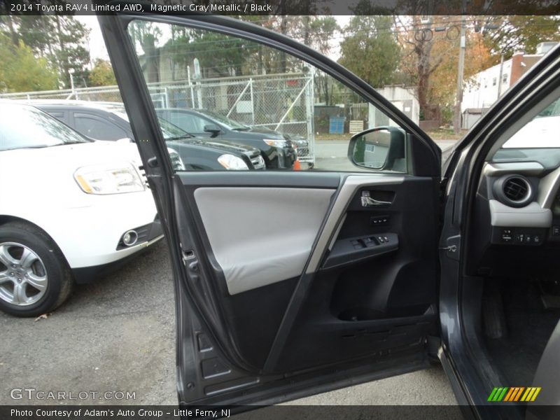 Magnetic Gray Metallic / Black 2014 Toyota RAV4 Limited AWD